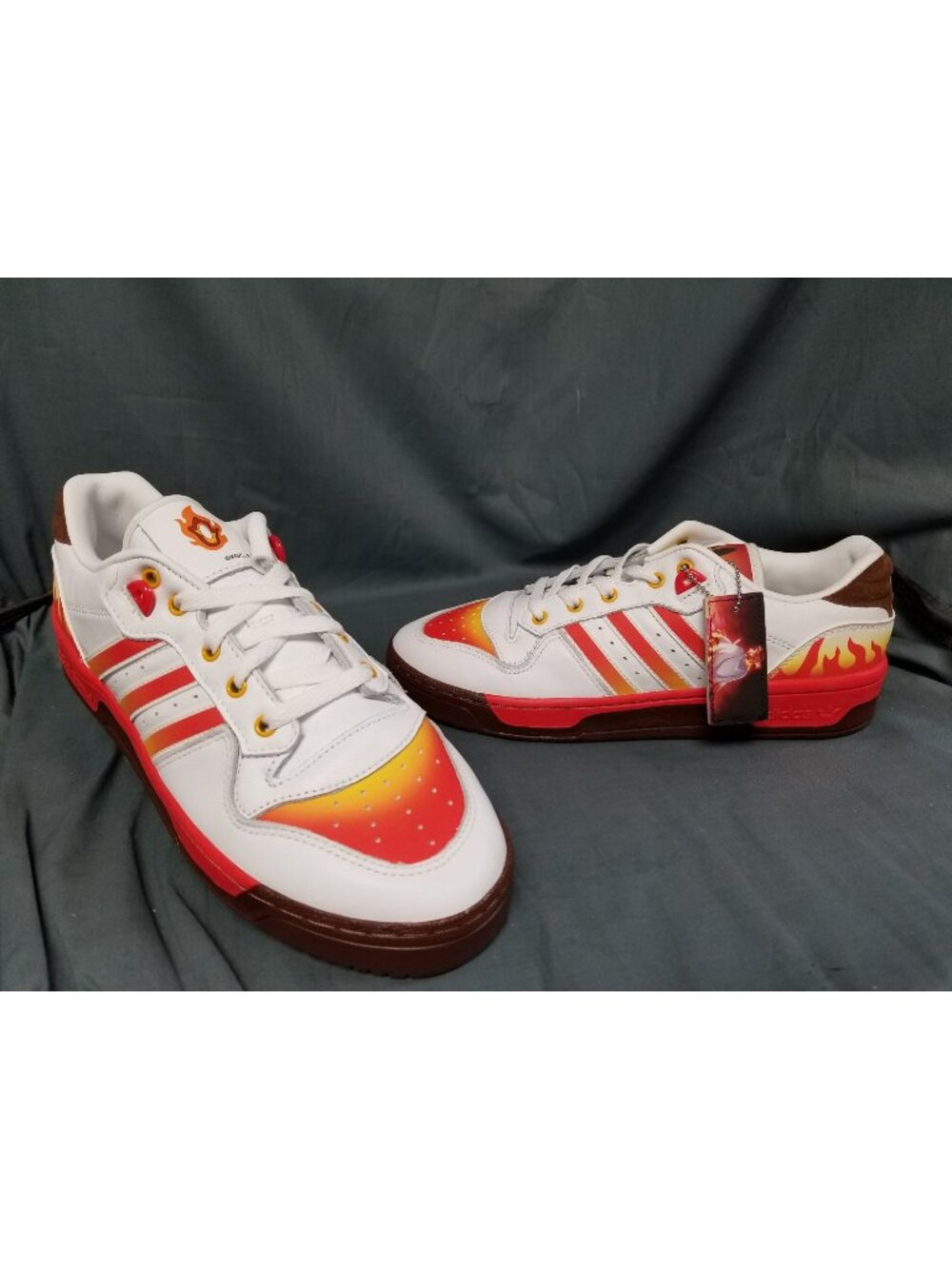 Adidas Rivalry Low Demon Slayer Rengoku JI3310 Men's Size 8.5 NEW NO BOX!
